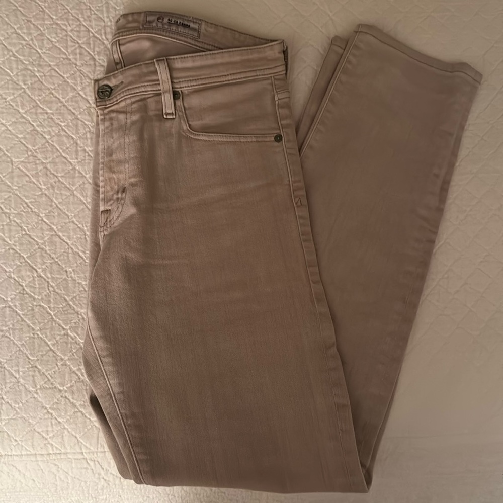 AG Denim Tellis Modern Slim 31x33 Light Kahki